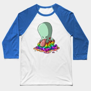 Arty The Octopus Baseball T-Shirt